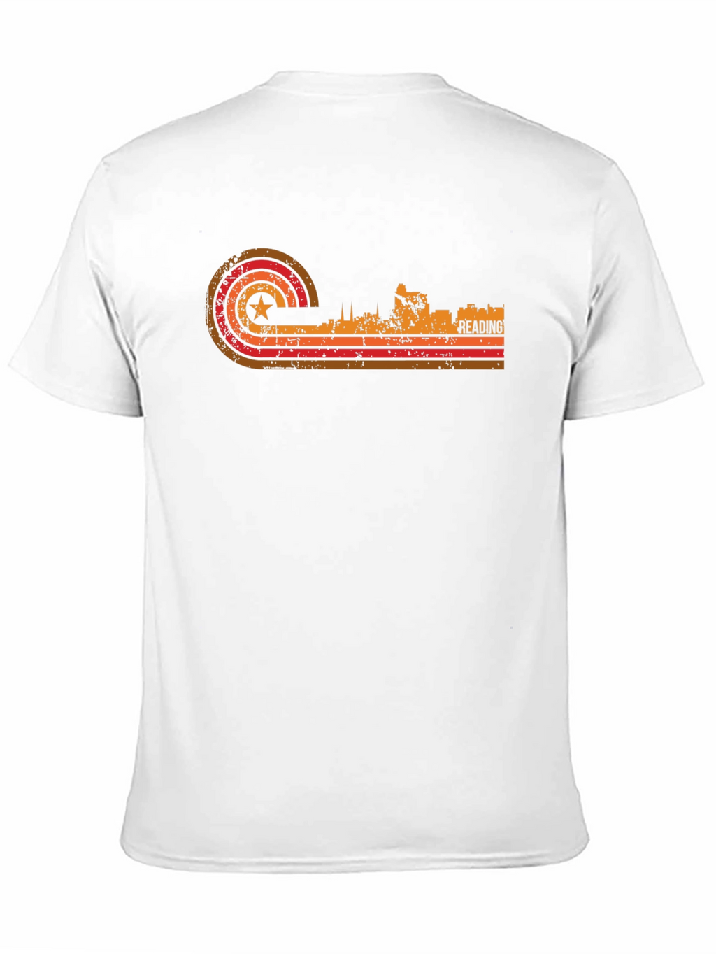 Reading Skyline Retro T-Shirt