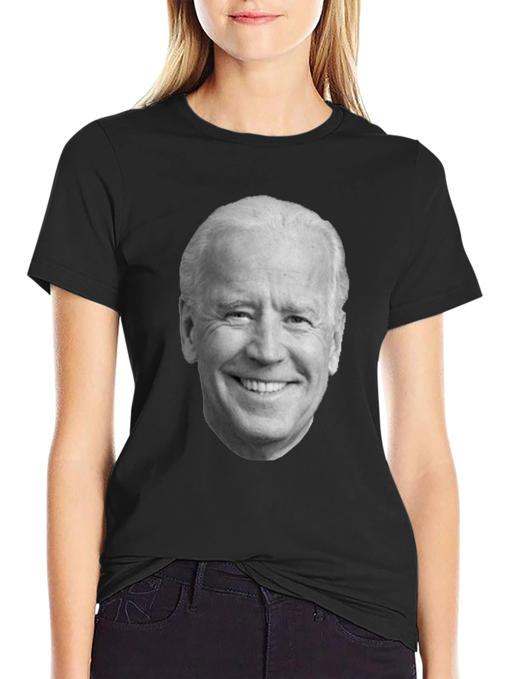 Joe Biden Portrait T-Shirt - Black