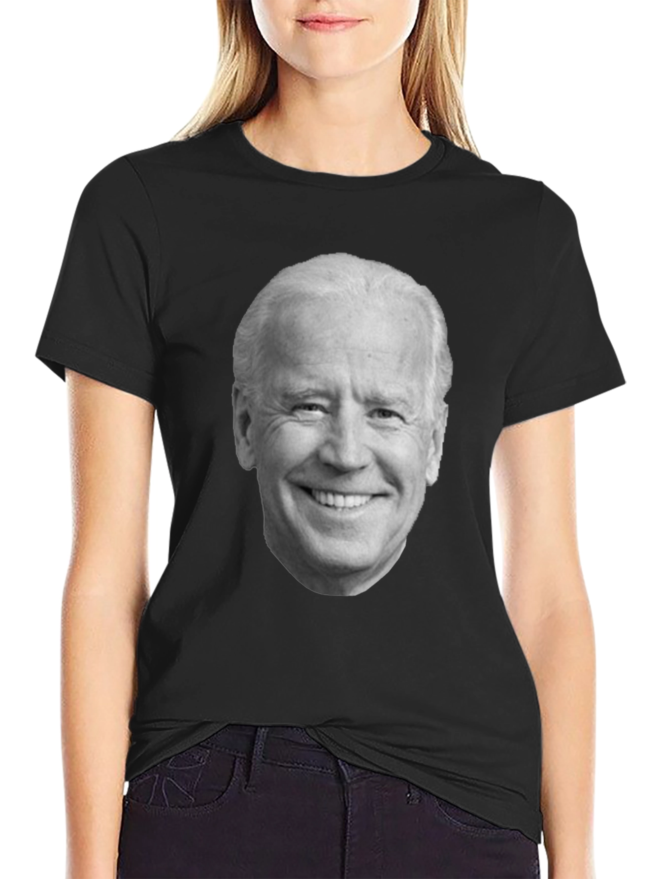 Joe Biden Portrait T-Shirt - Black