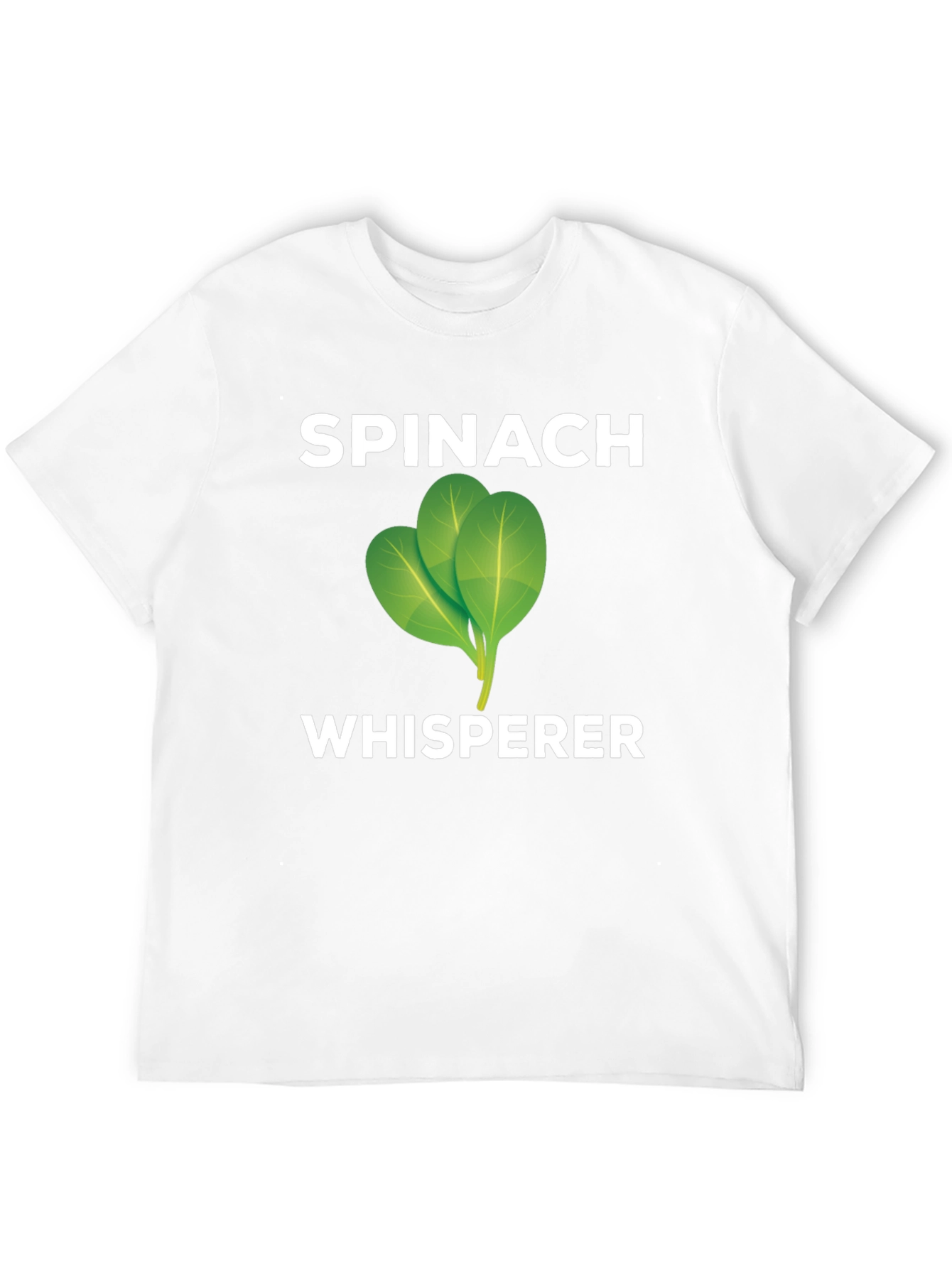 Spinach Whisperer Graphic Tee - Black