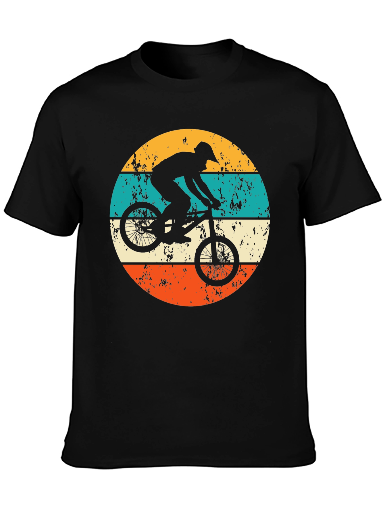 Retro BMX Biker T-Shirt - Vintage Style
