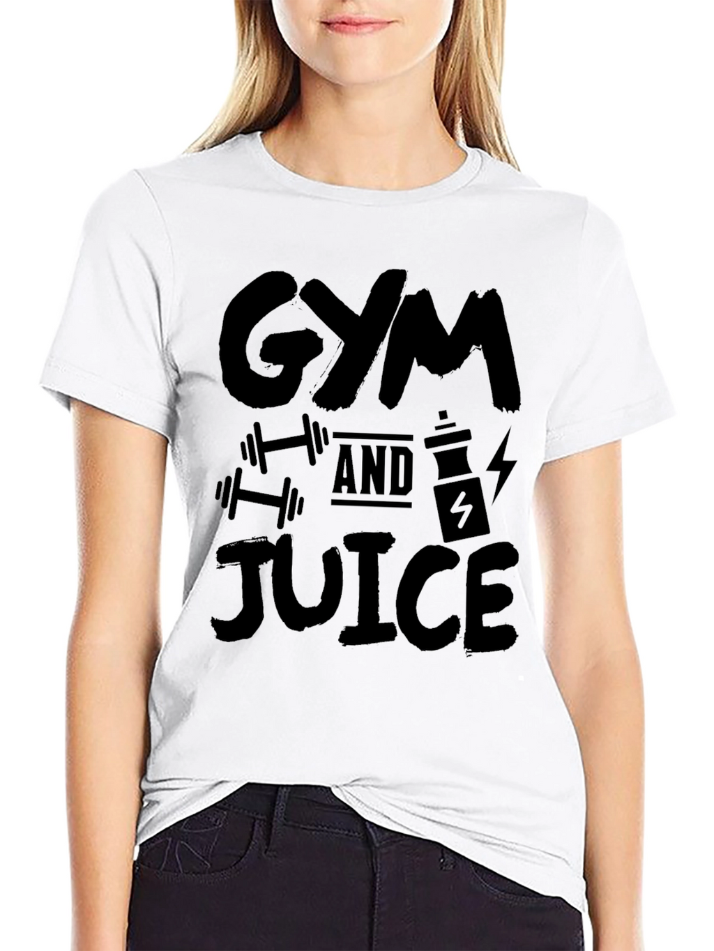 Gym and Juice Graphic T-Shirt