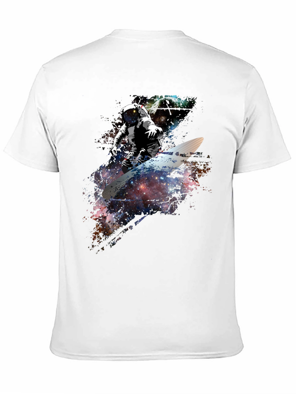 Space Surfer Graphic T-Shirt
