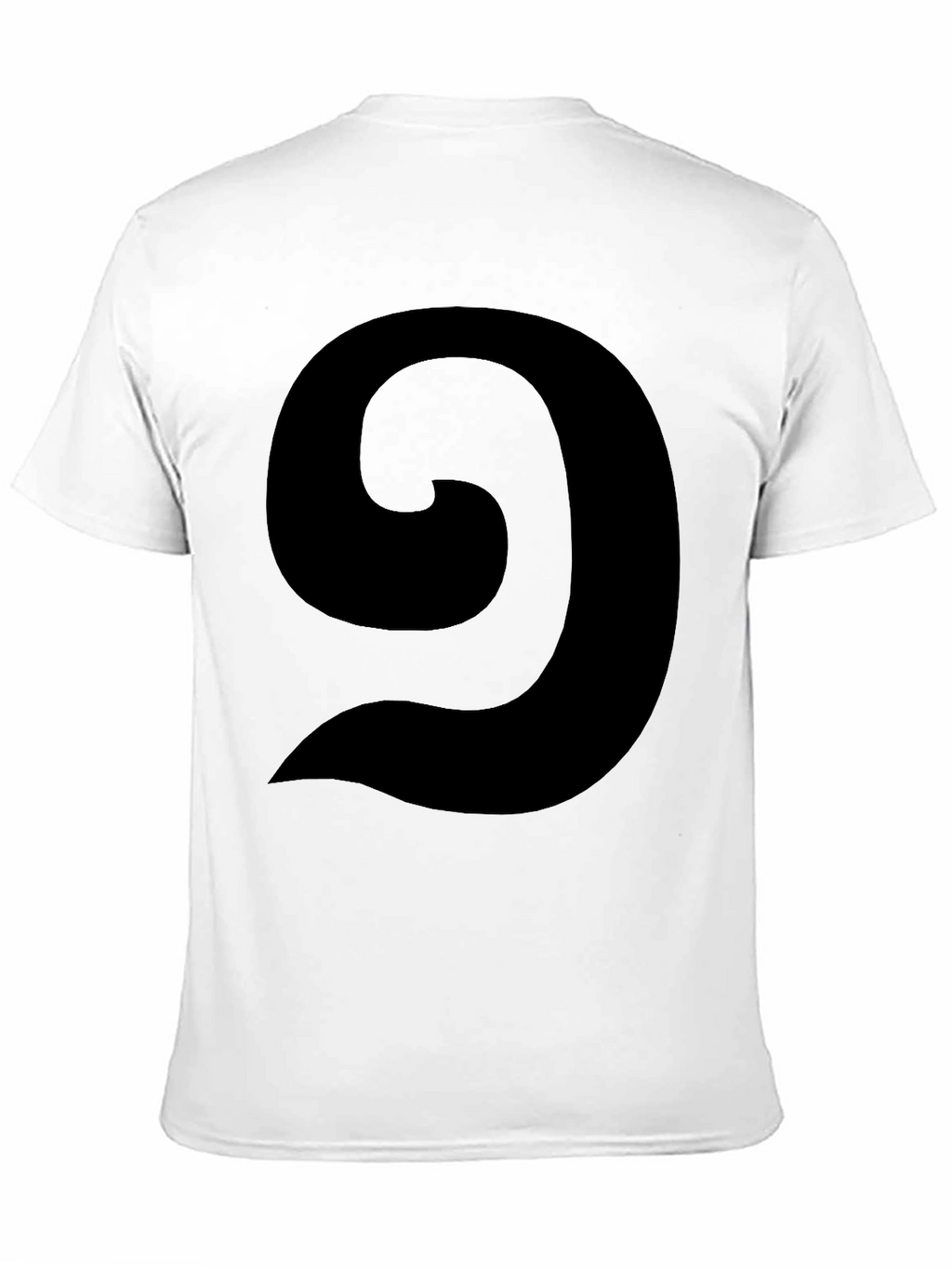 Abstract Swirl Graphic Black T-Shirt - Casual Style