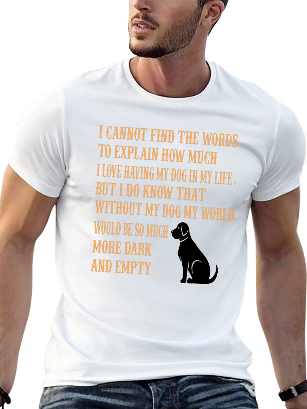 Dog Lovers T-Shirt: Heartfelt Message