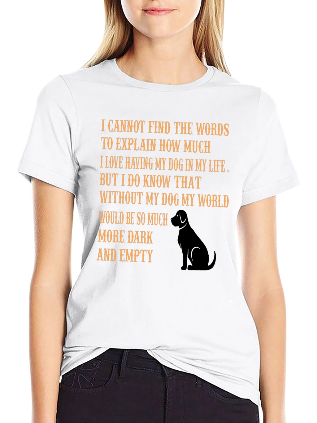Dog Lovers T-Shirt: Heartfelt Message