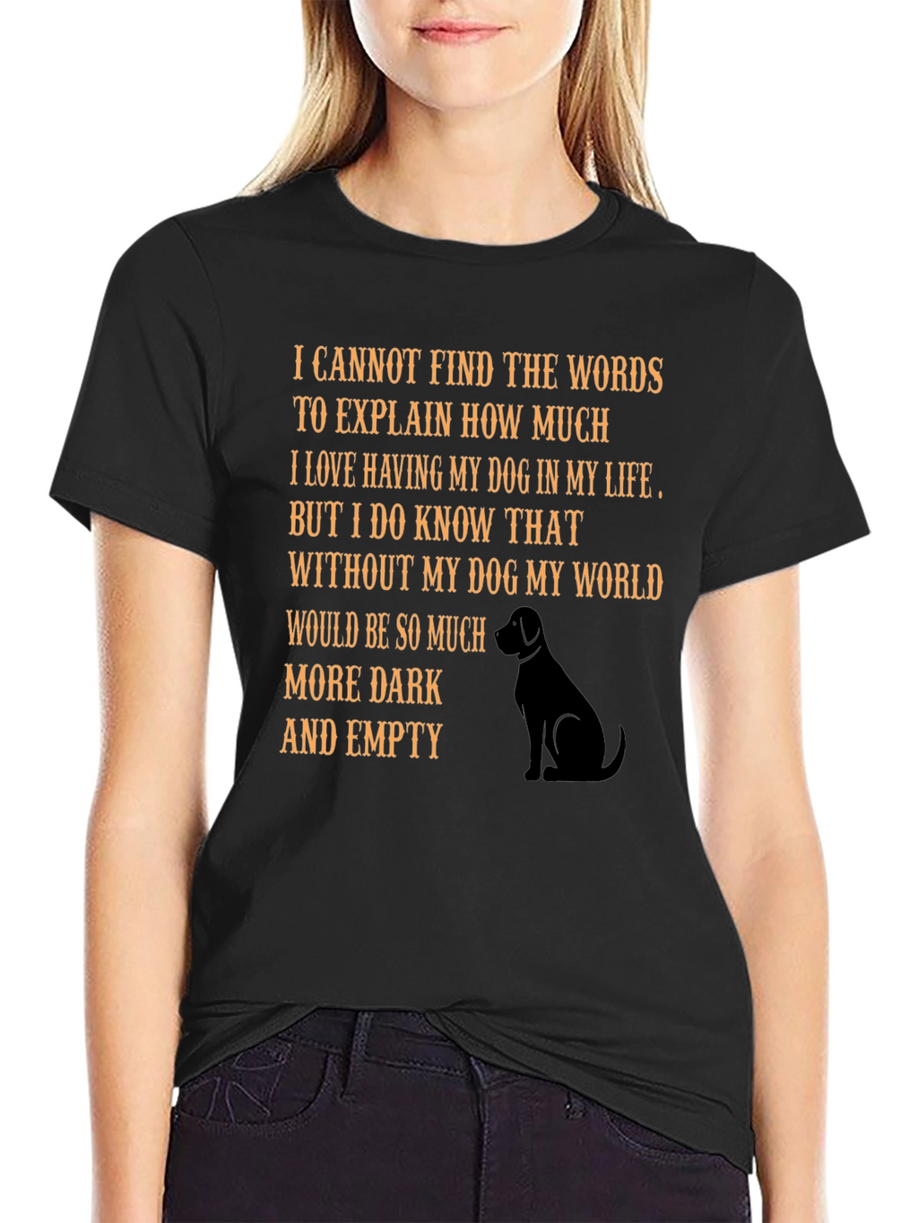 Dog Lovers T-Shirt: Heartfelt Message