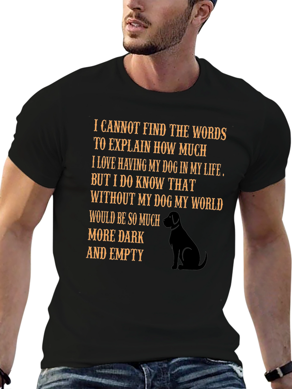 Dog Lovers T-Shirt: Heartfelt Message