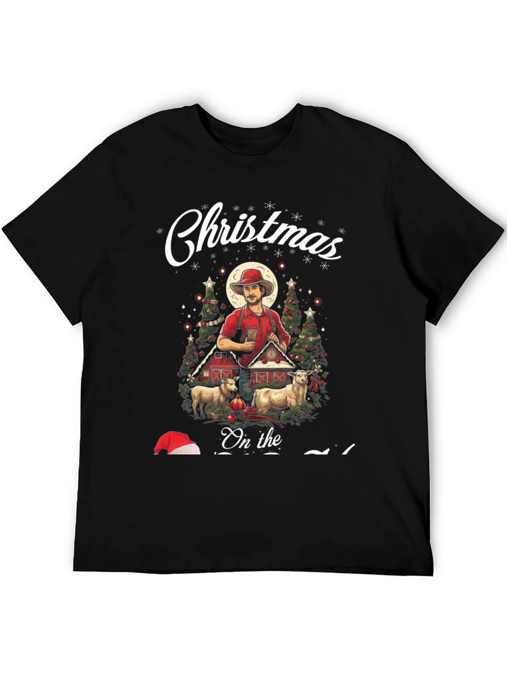 Christmas on the Farm T-Shirt