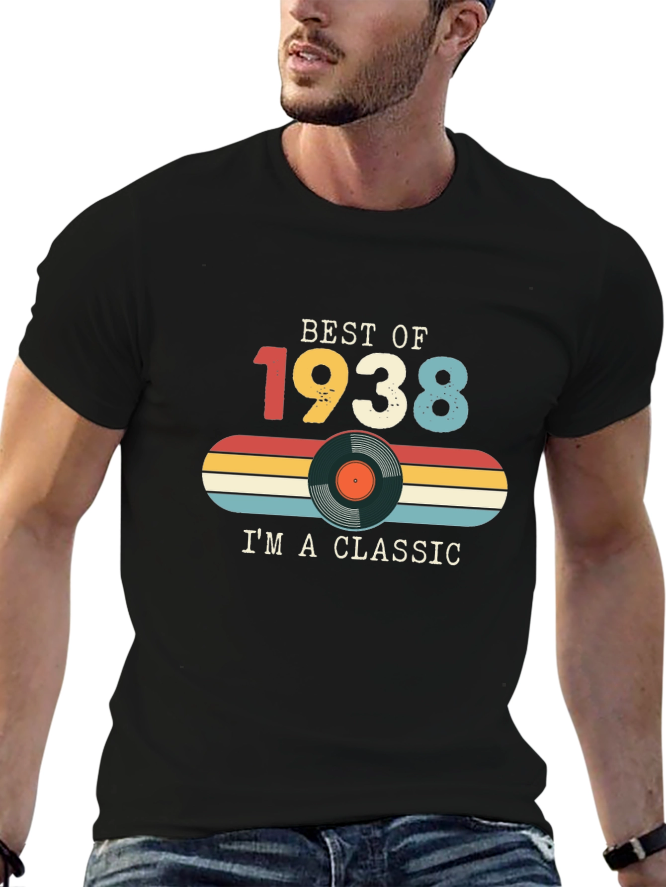 Best of 1938 Classic Vinyl Record T-Shirt