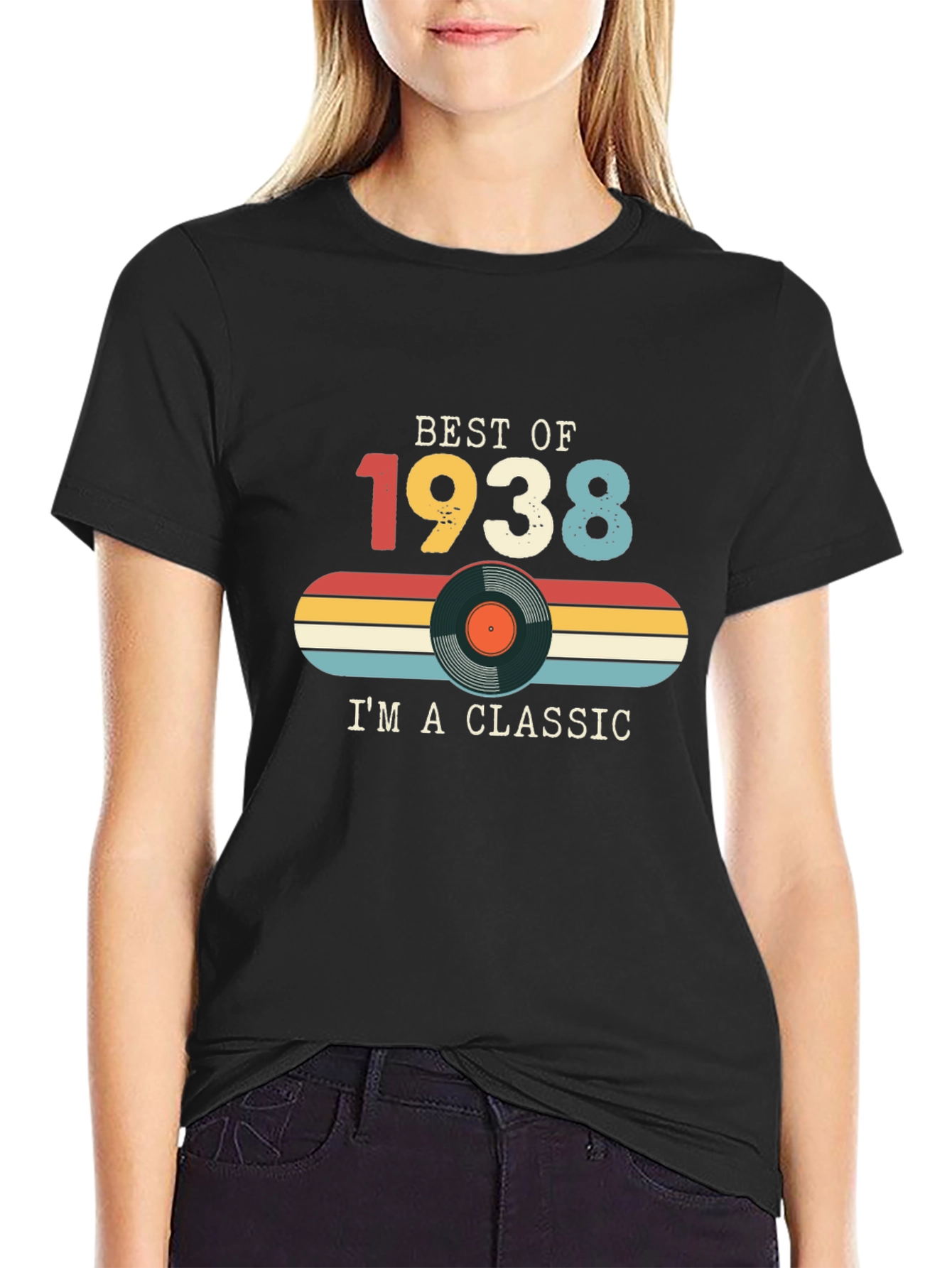 Best of 1938 Classic Vinyl Record T-Shirt