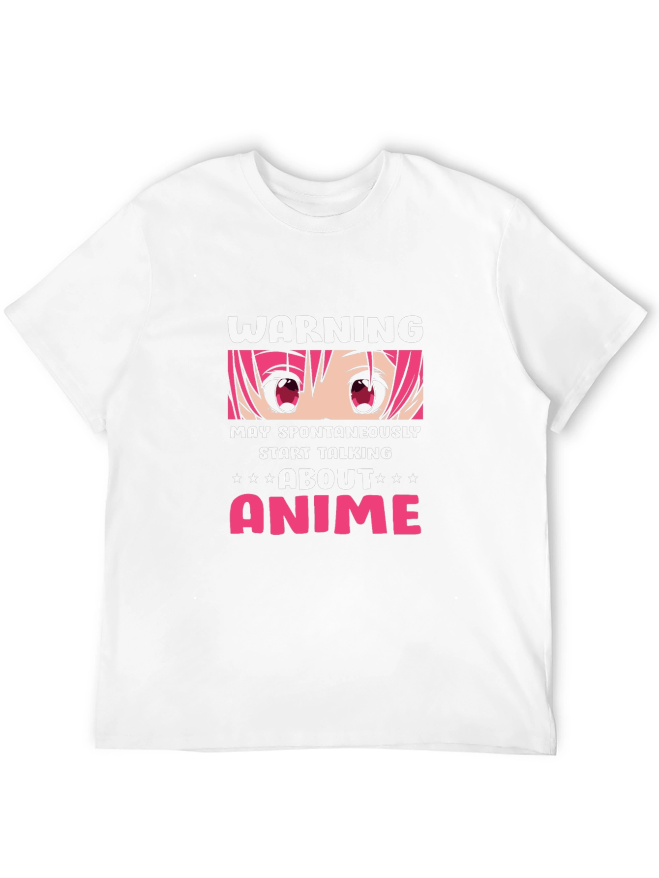 Anime Warning T-Shirt - May Spontaneously Start Talking