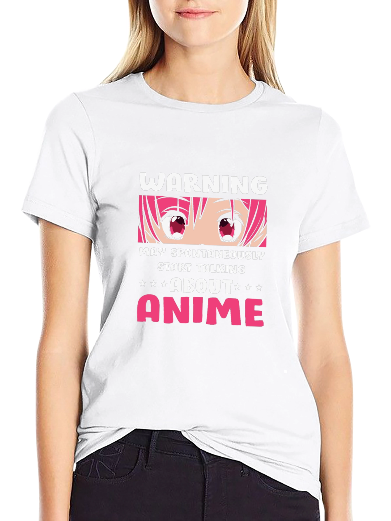 Anime Warning T-Shirt - May Spontaneously Start Talking