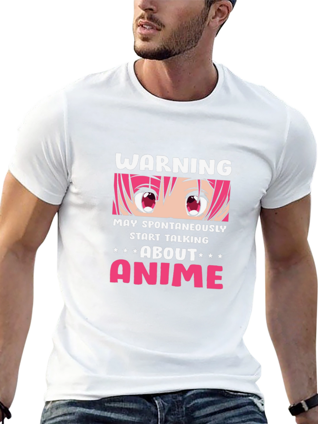 Anime Warning T-Shirt - May Spontaneously Start Talking