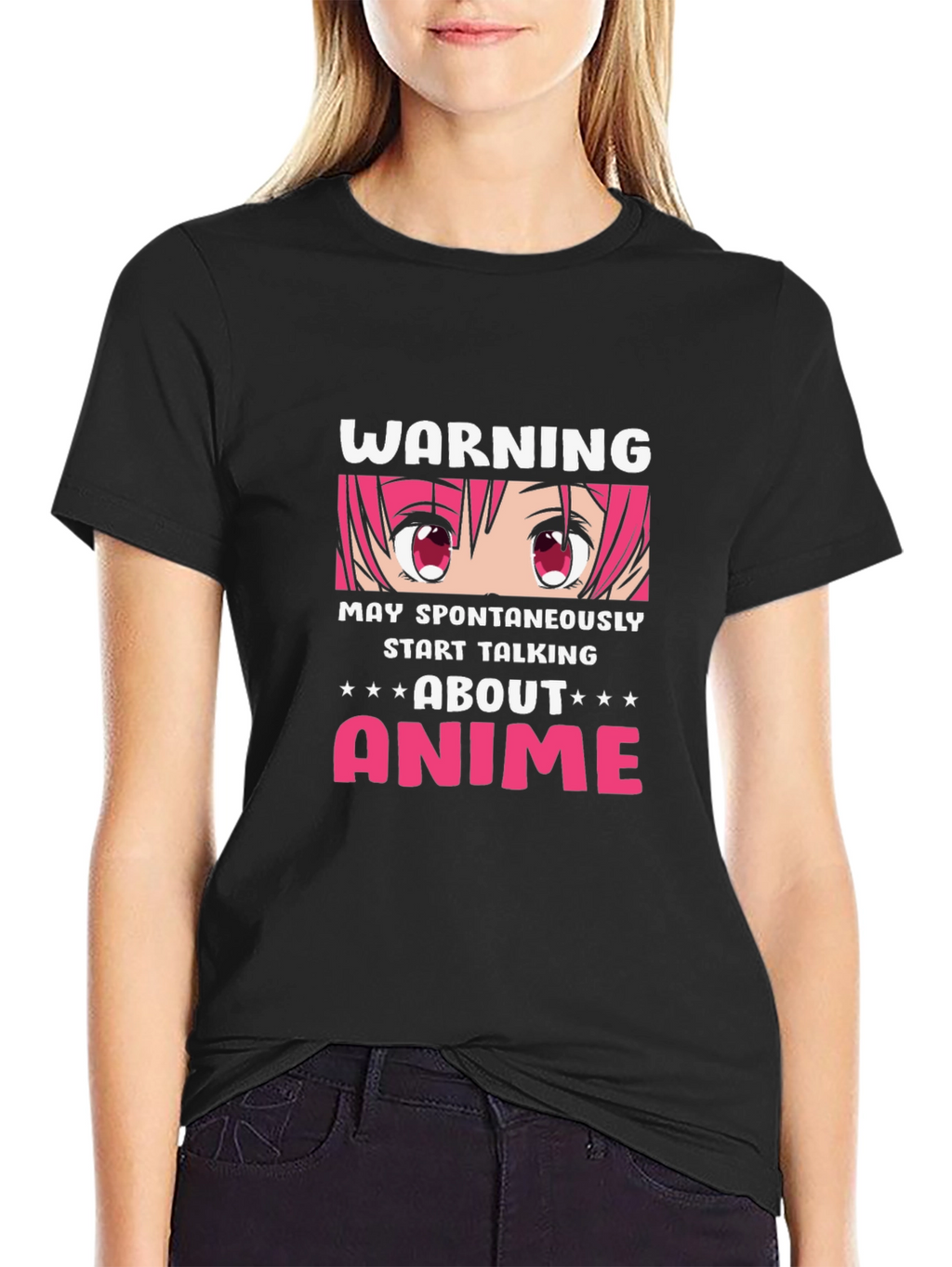 Anime Warning T-Shirt - May Spontaneously Start Talking