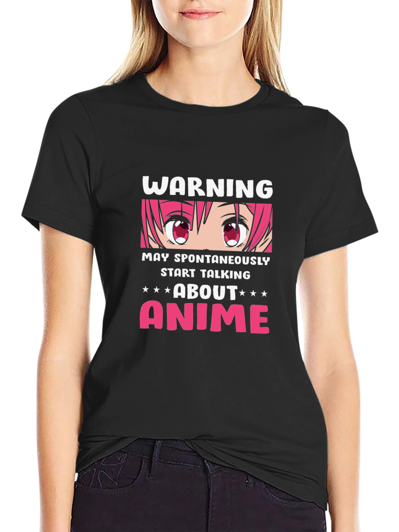 Anime Warning T-Shirt - May Spontaneously Start Talking