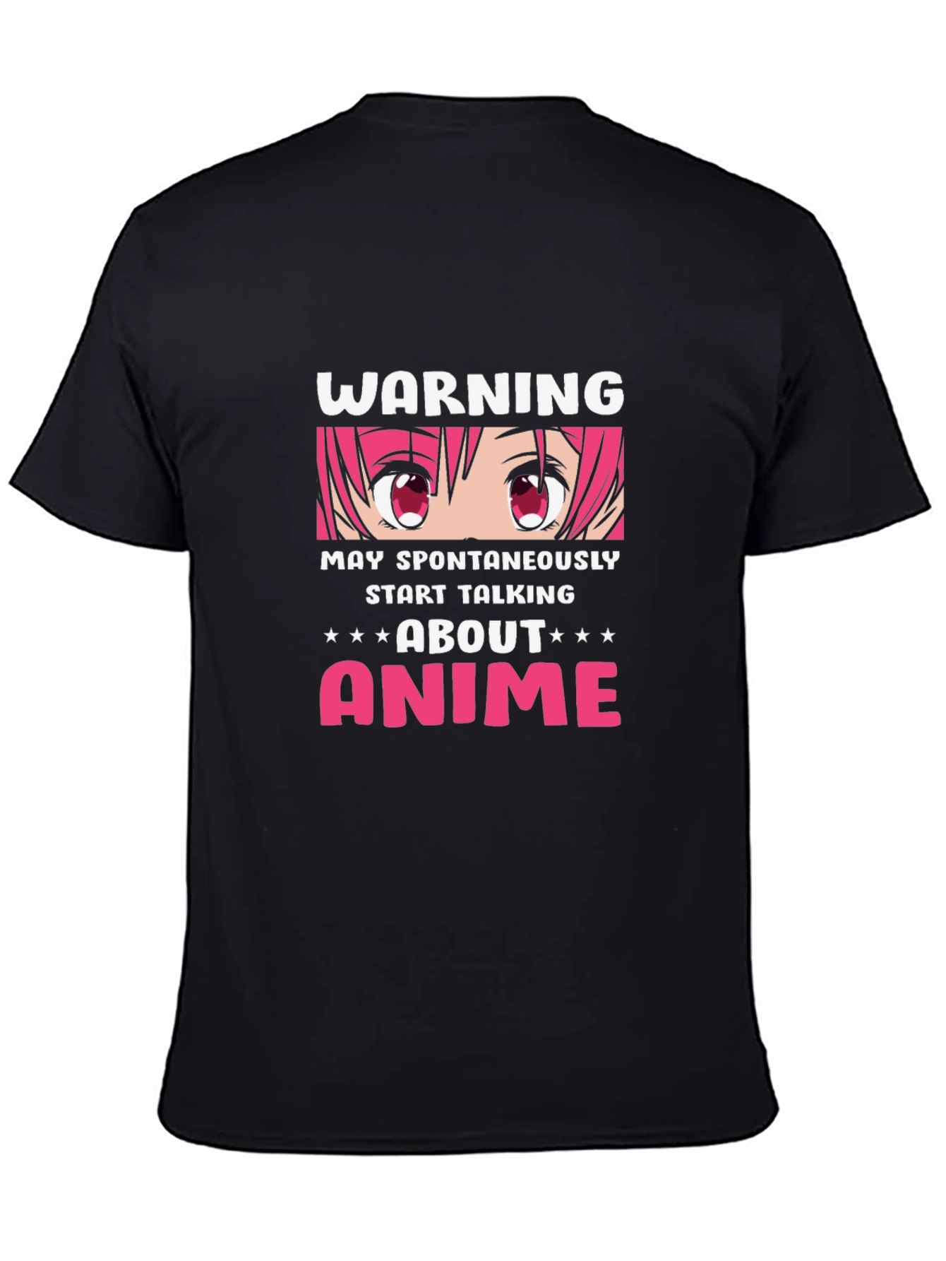 Anime Warning T-Shirt - May Spontaneously Start Talking