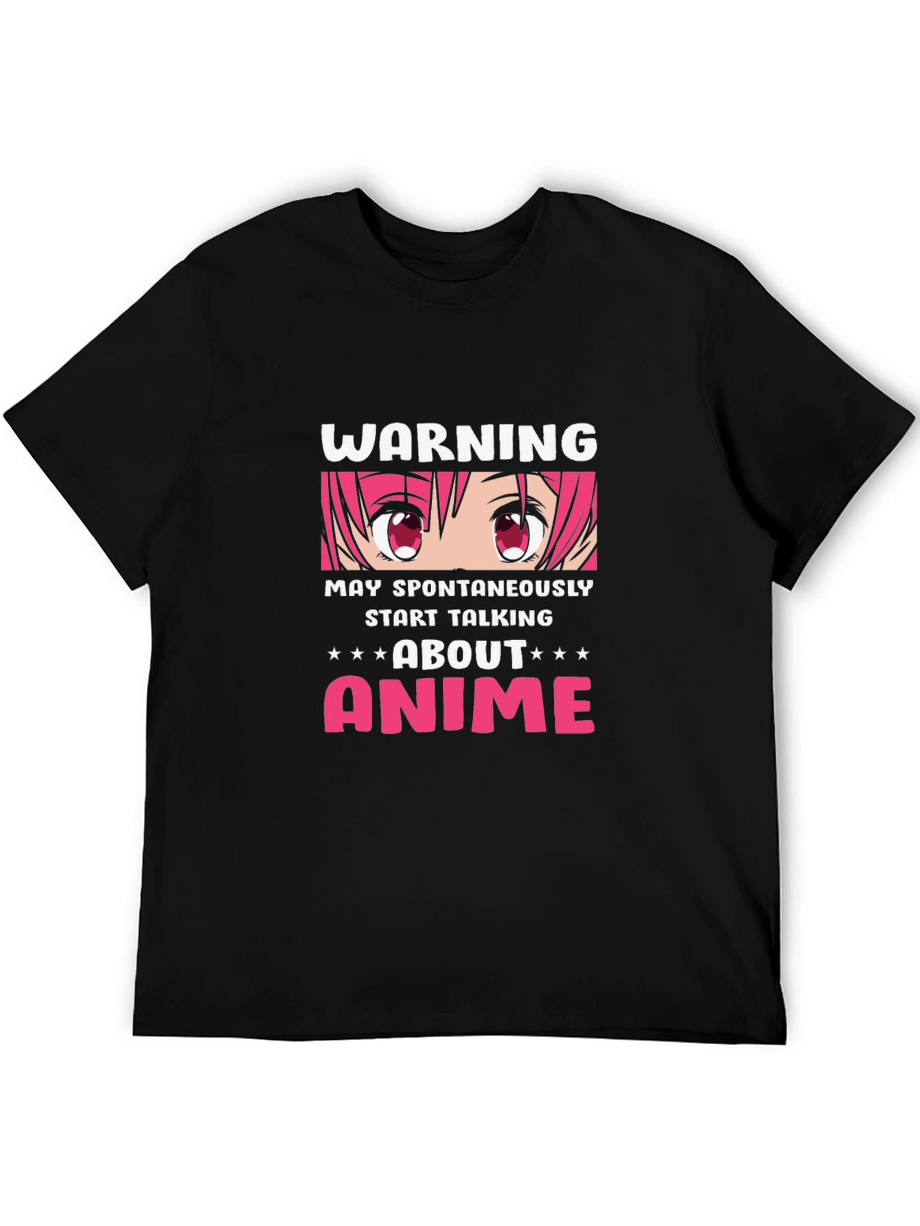 Anime Warning T-Shirt - May Spontaneously Start Talking