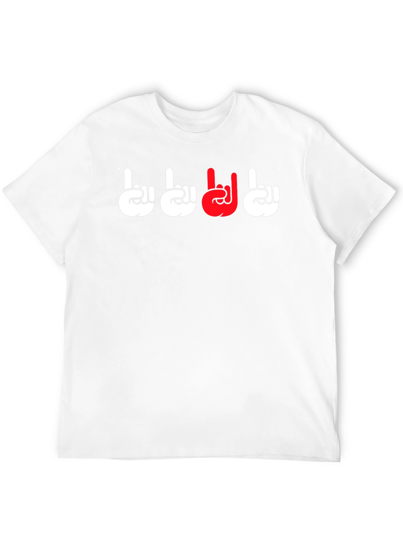 Cool Rock On Graphic T-Shirt - Black