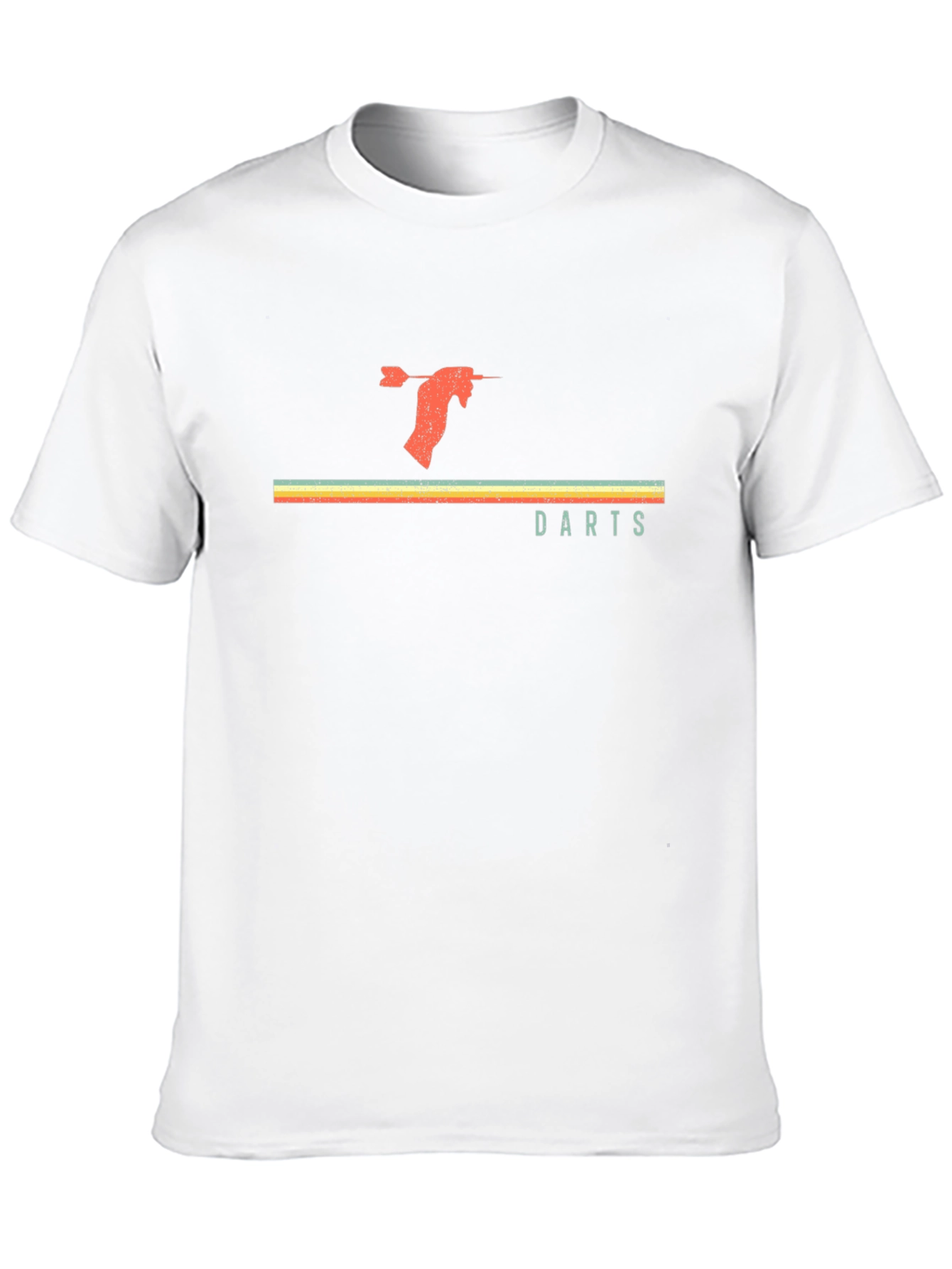 Retro Darts T-Shirt - Vintage Style Dart Throwing Tee