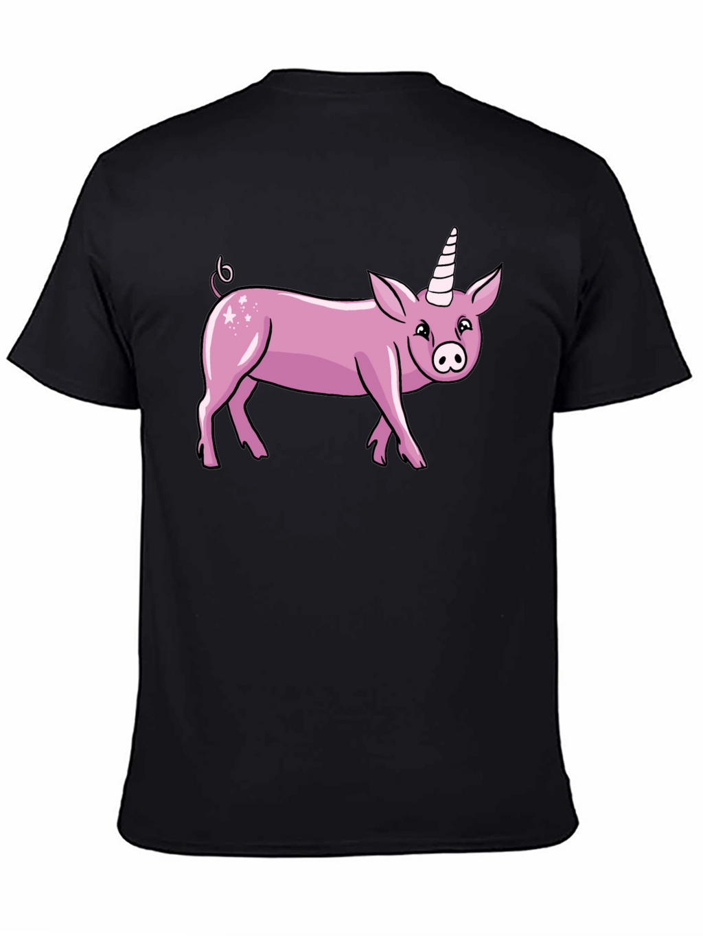 Pig Unicorn Graphic T-Shirt