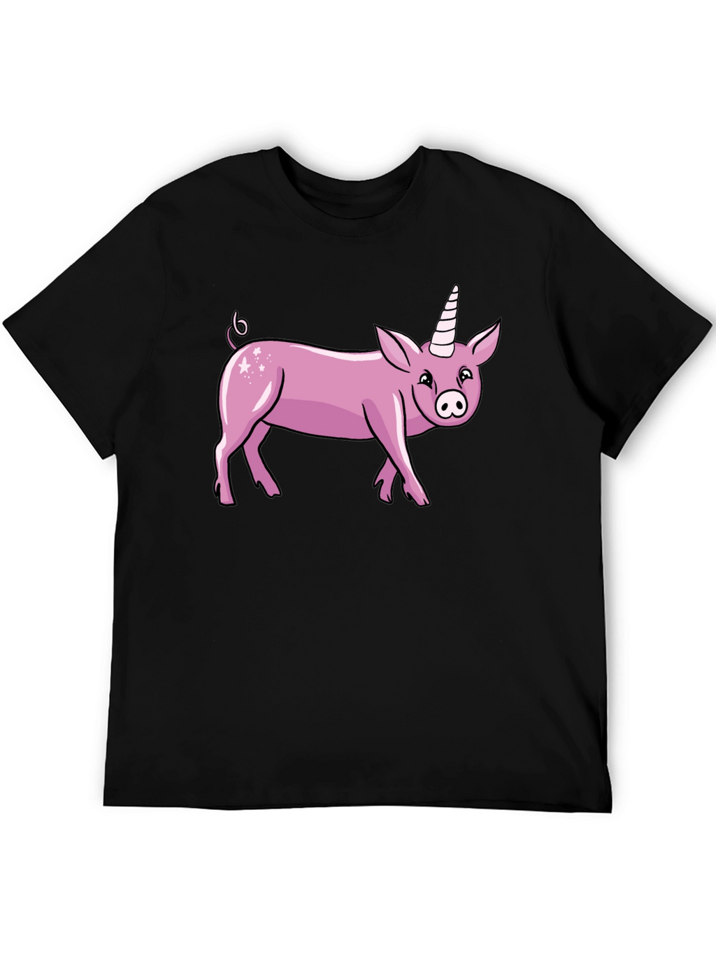 Pig Unicorn Graphic T-Shirt
