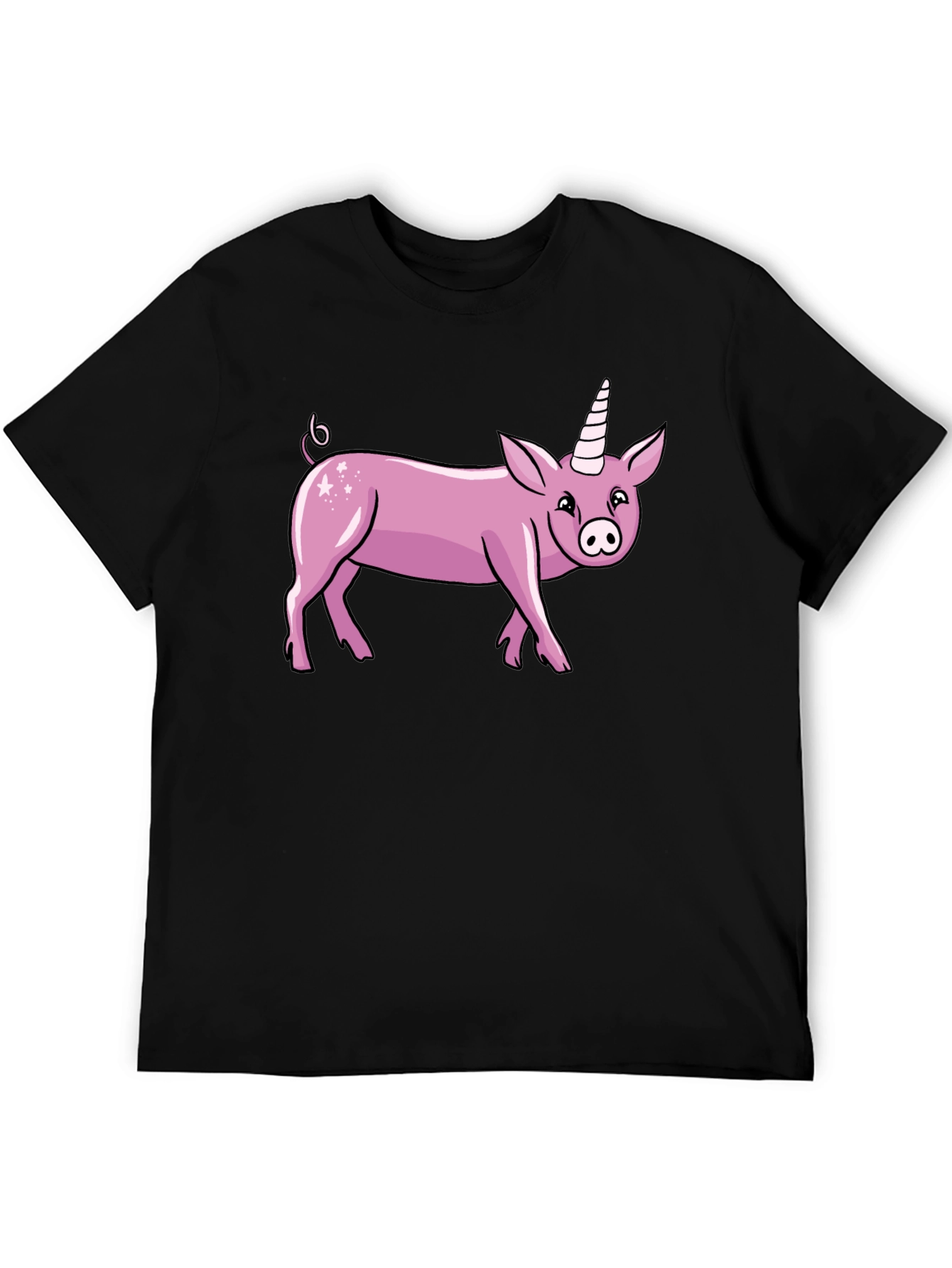 Pig Unicorn Graphic T-Shirt