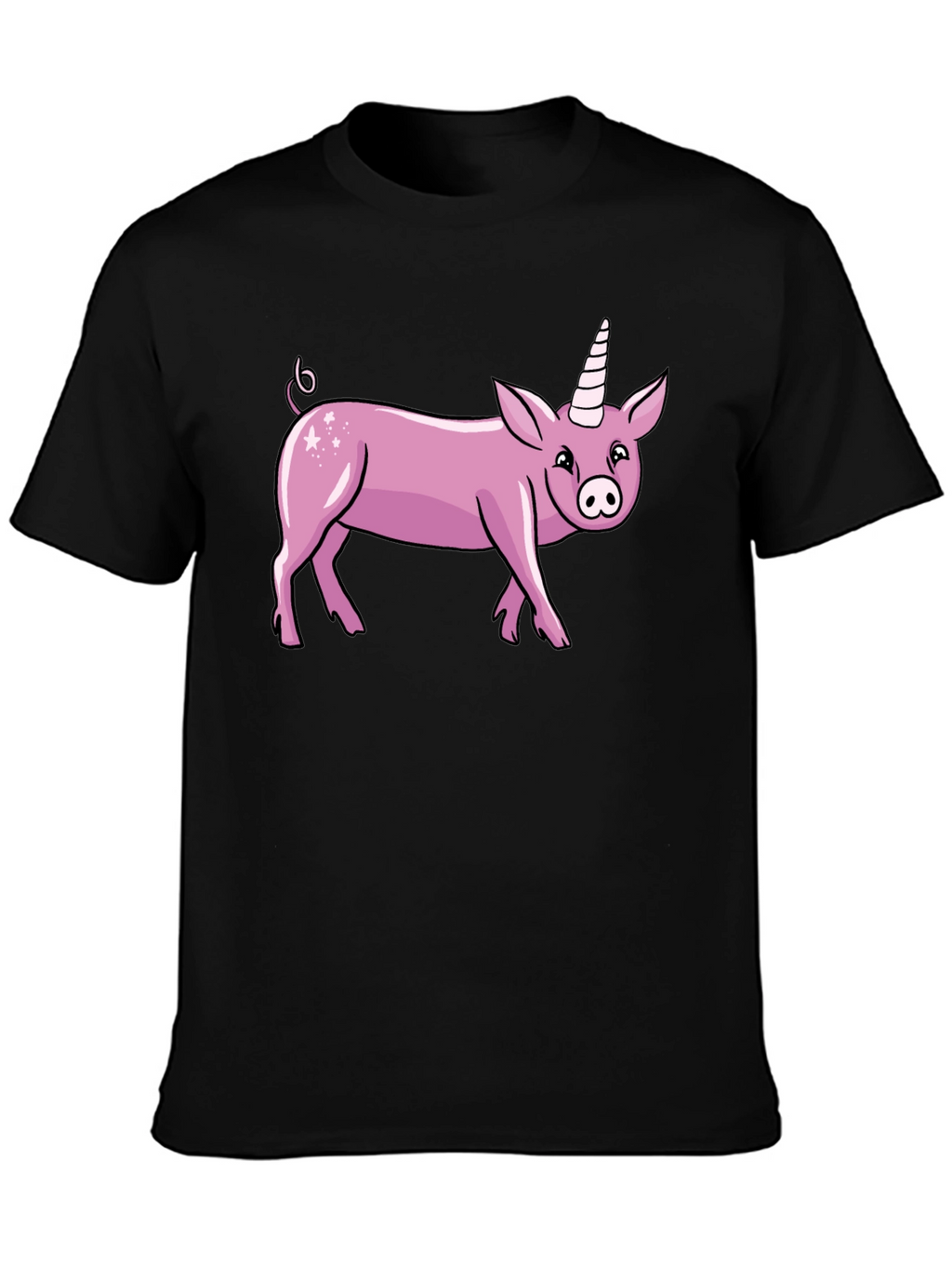 Pig Unicorn Graphic T-Shirt