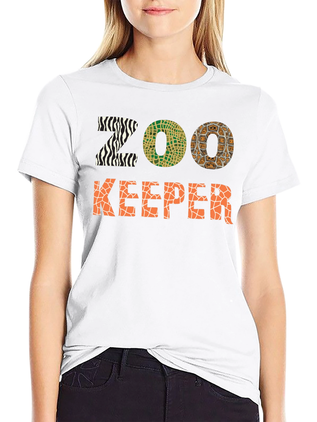 Zoo Keeper Animal Print T-Shirt
