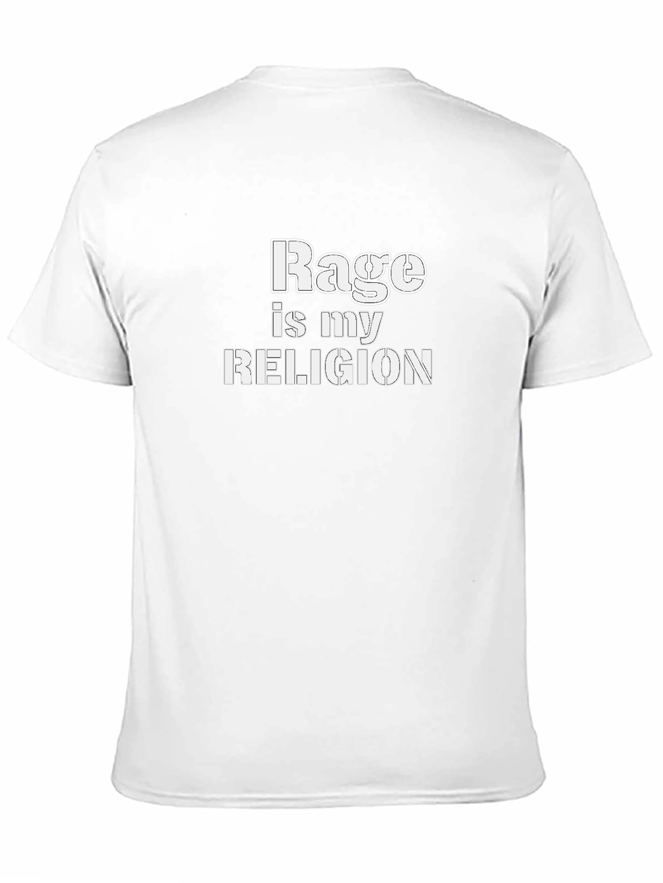Rage is My Religion Graphic Tee - Black