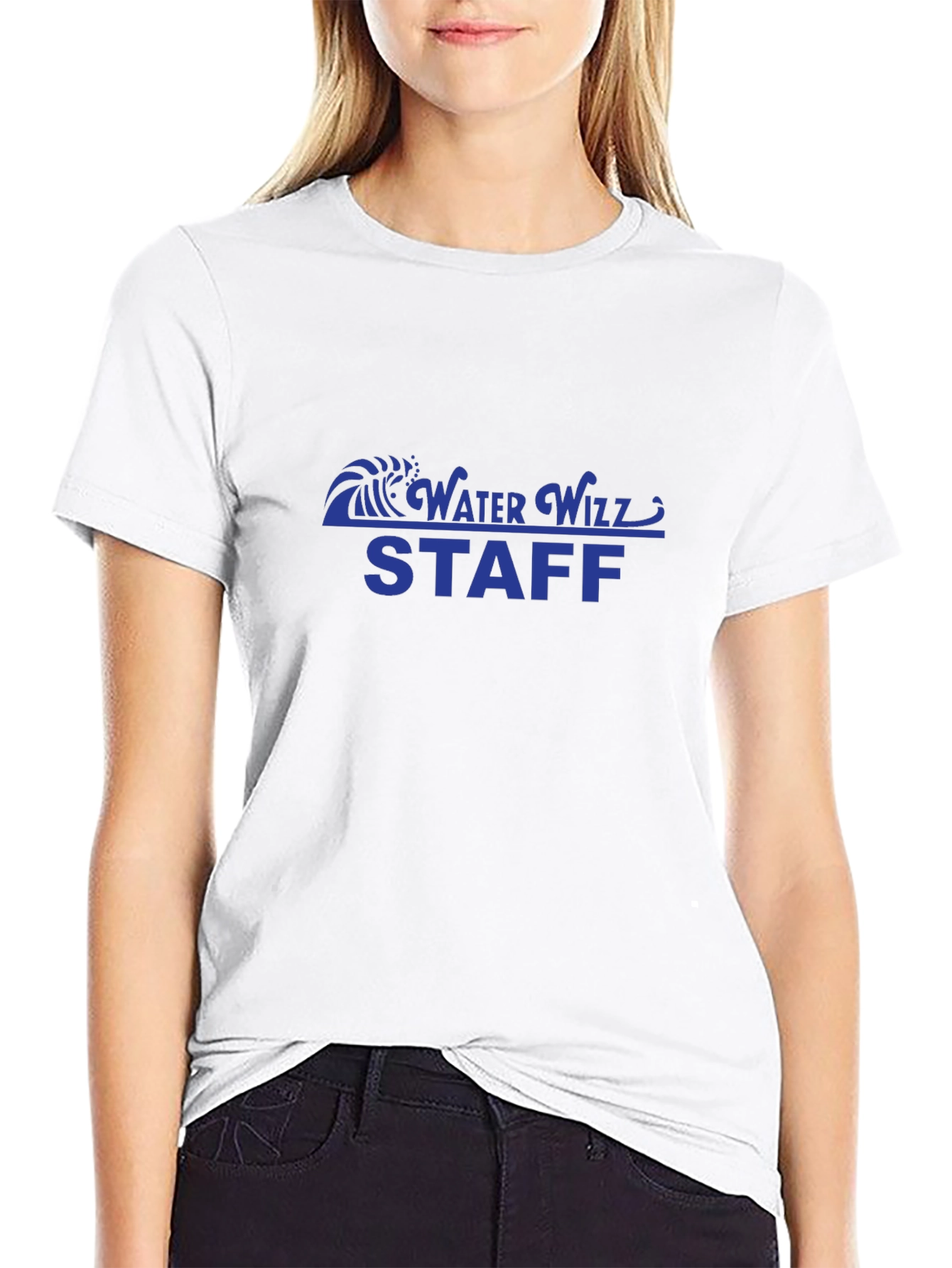 Water Wizz Staff T-Shirt - Black