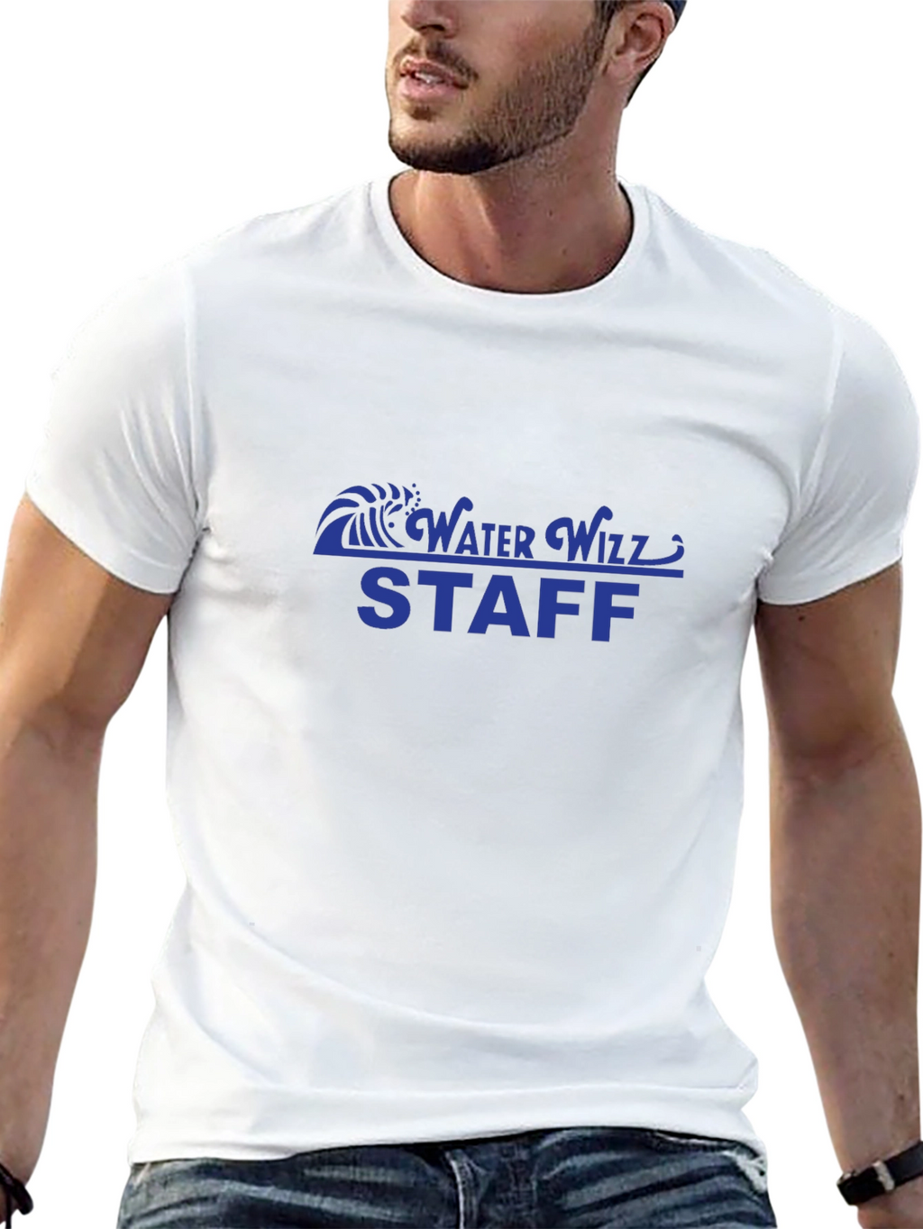 Water Wizz Staff T-Shirt - Black