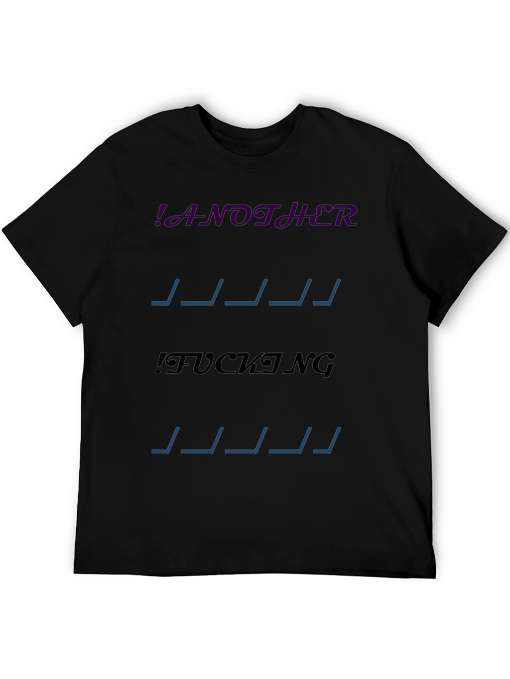 Edgy Graphic T-Shirt - Another Fucking Day
