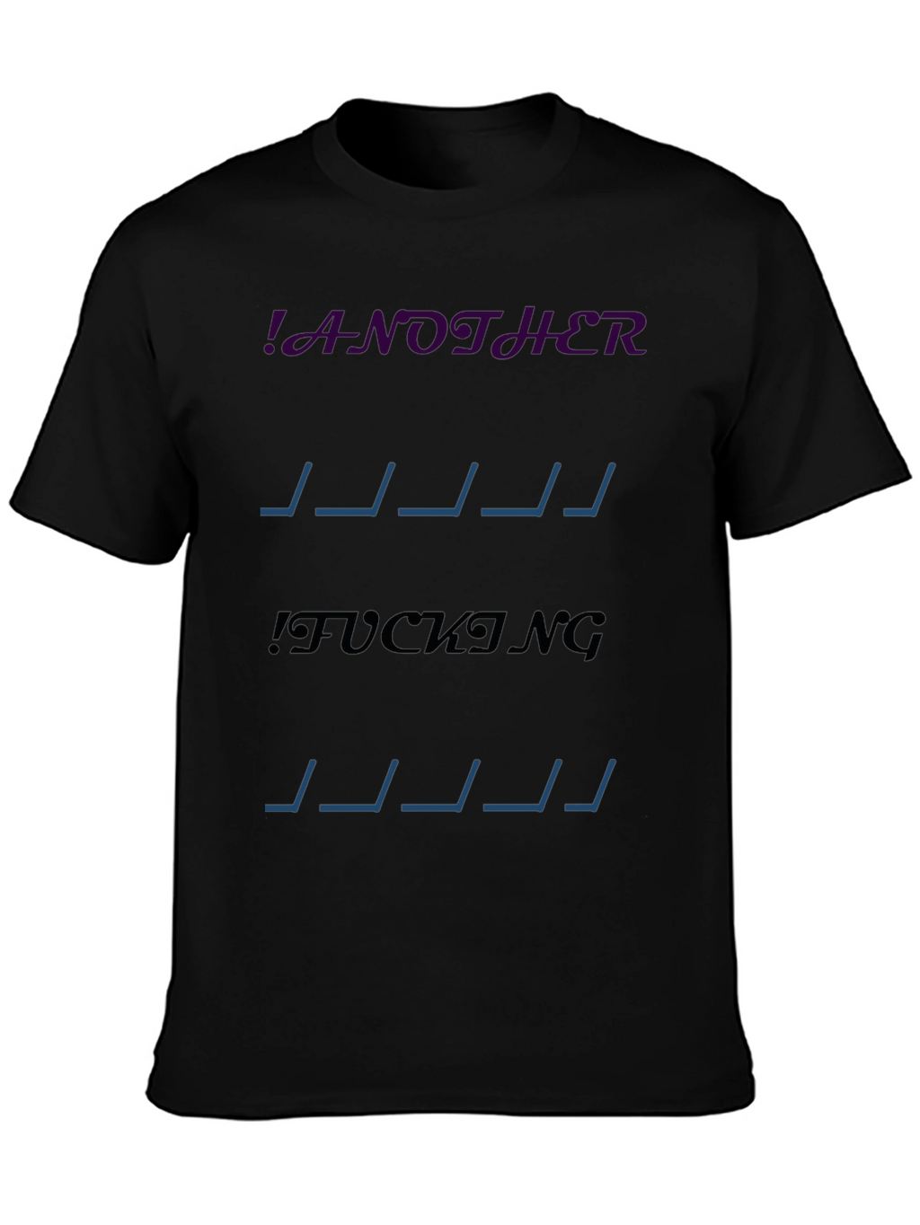 Edgy Graphic T-Shirt - Another Fucking Day
