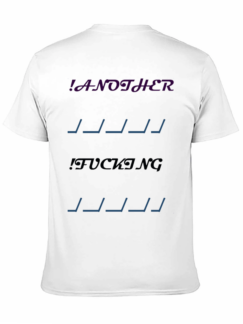 Edgy Graphic T-Shirt - Another Fucking Day