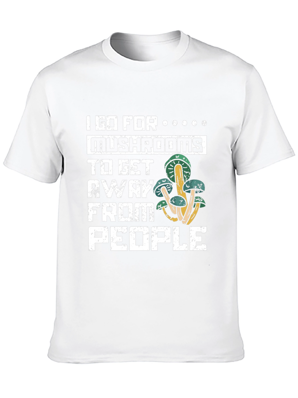 Mushroom Lover T-Shirt - Introvert Humor Tee