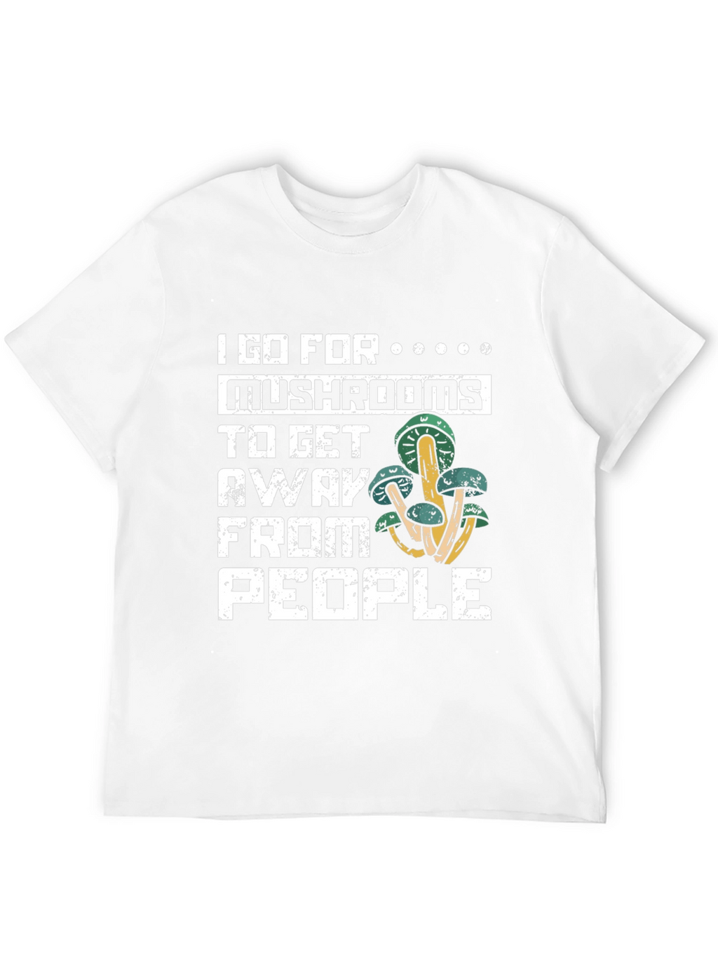 Mushroom Lover T-Shirt - Introvert Humor Tee