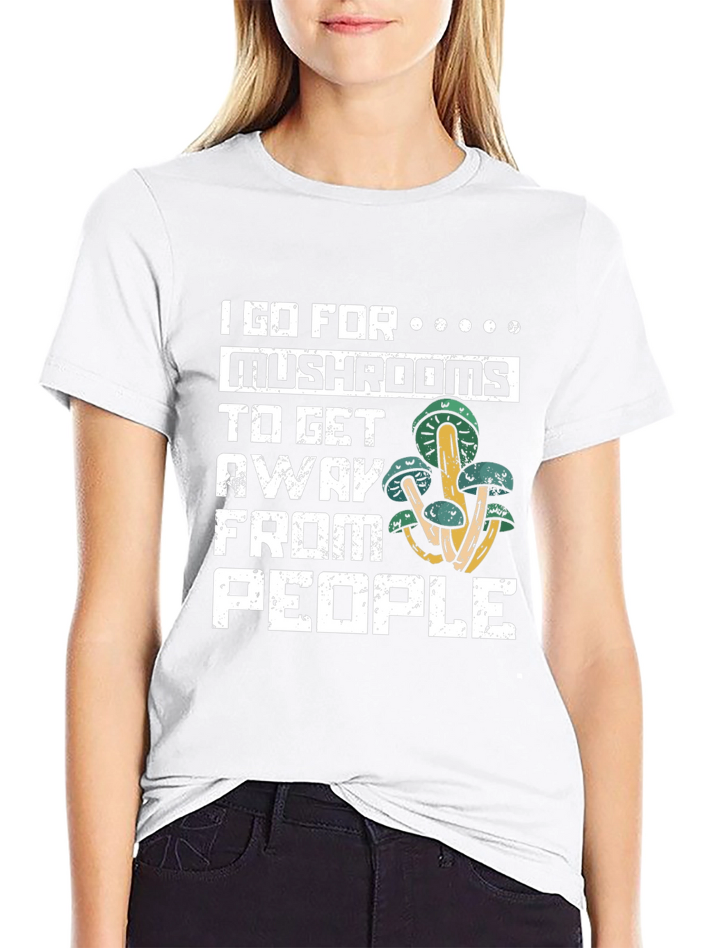 Mushroom Lover T-Shirt - Introvert Humor Tee