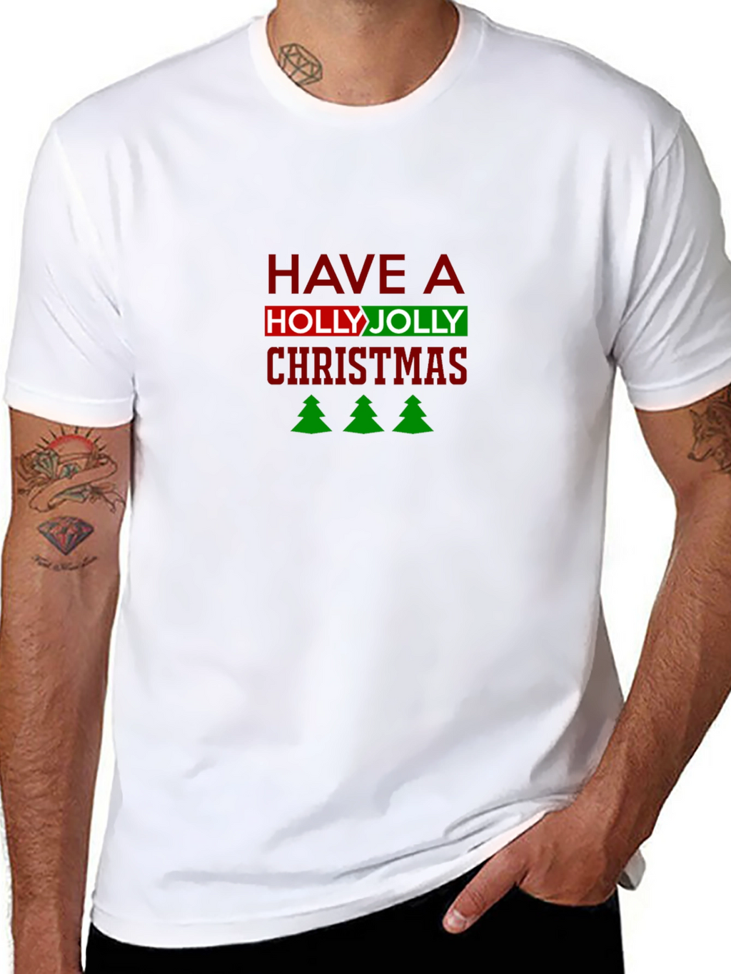 Festive Holiday Christmas Graphic T-Shirt