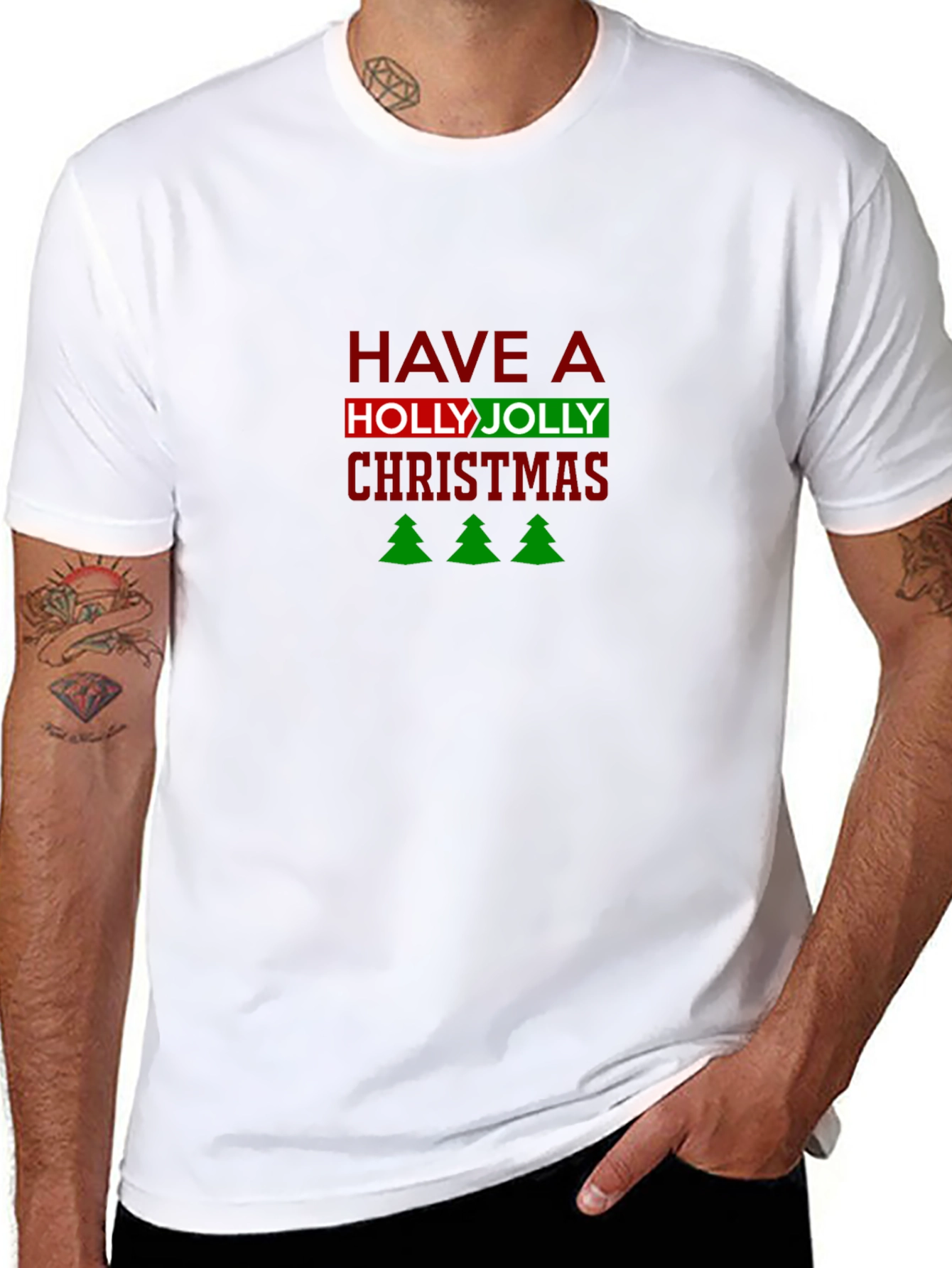 Festive Holiday Christmas Graphic T-Shirt