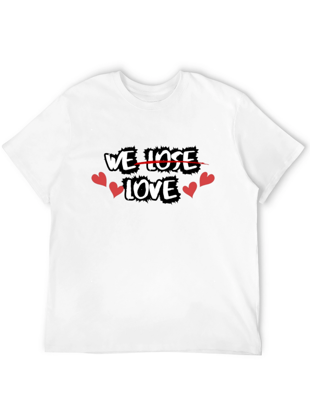 We Love T-Shirt - Stylish Graphic Tee