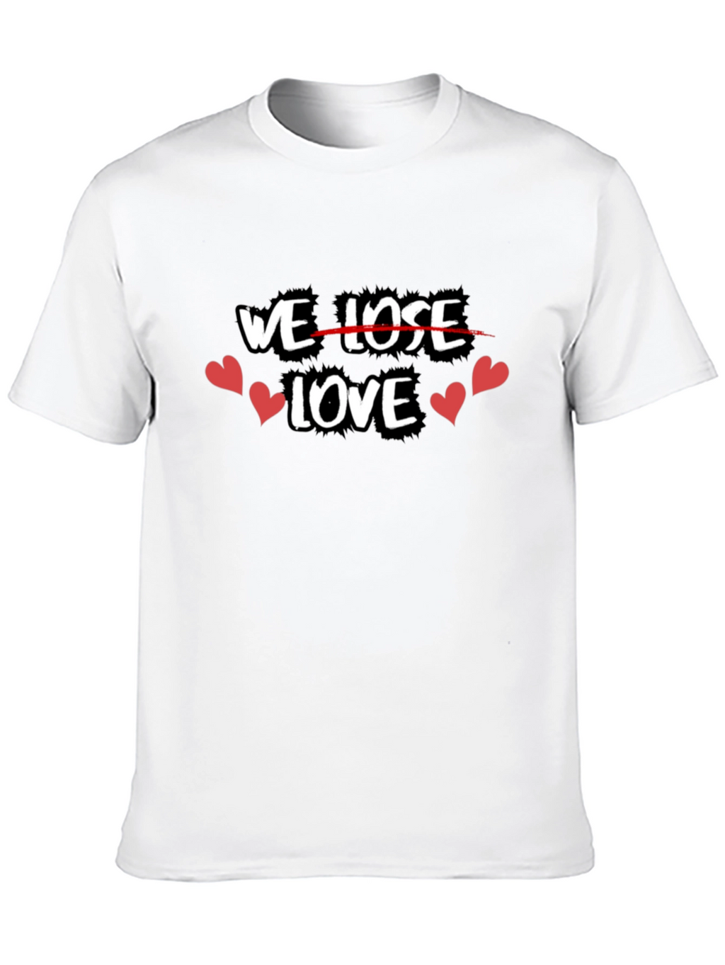 We Love T-Shirt - Stylish Graphic Tee