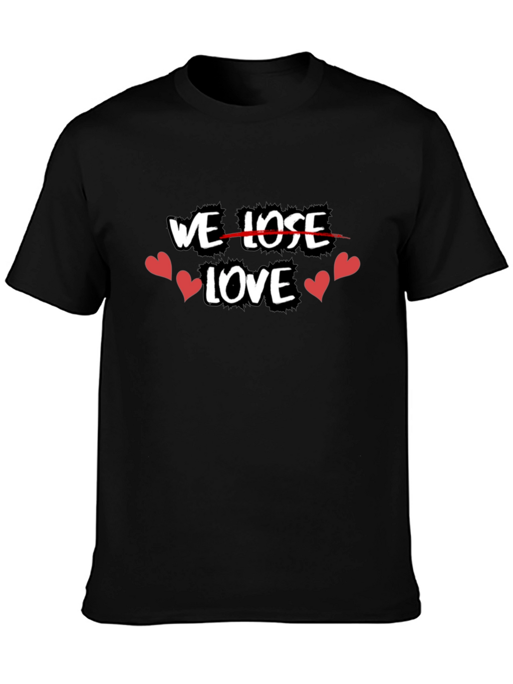We Love T-Shirt - Stylish Graphic Tee