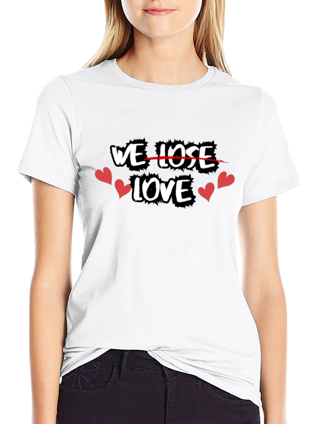 We Love T-Shirt - Stylish Graphic Tee