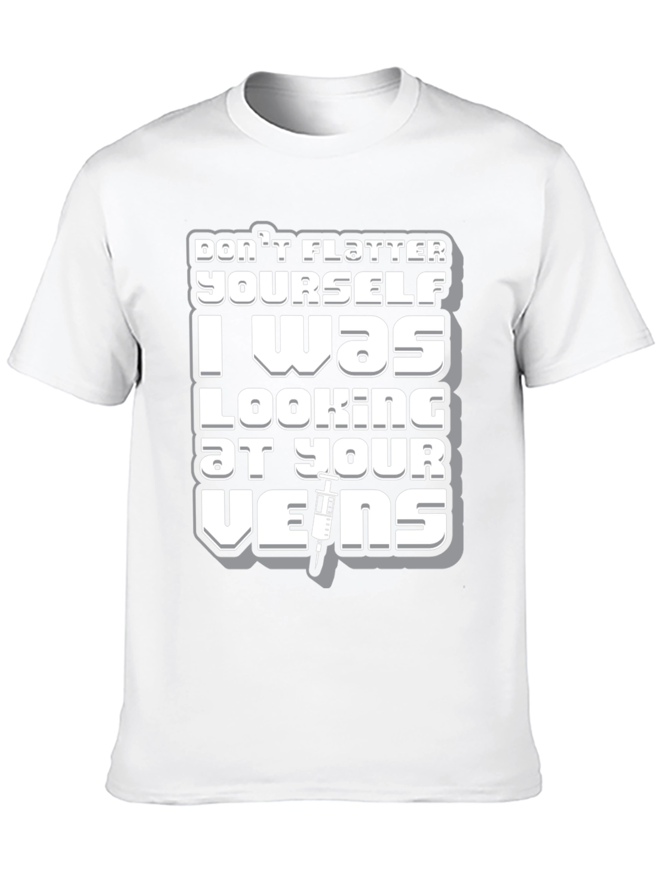 Funny Nurse/Doctor Vein T-Shirt - Black