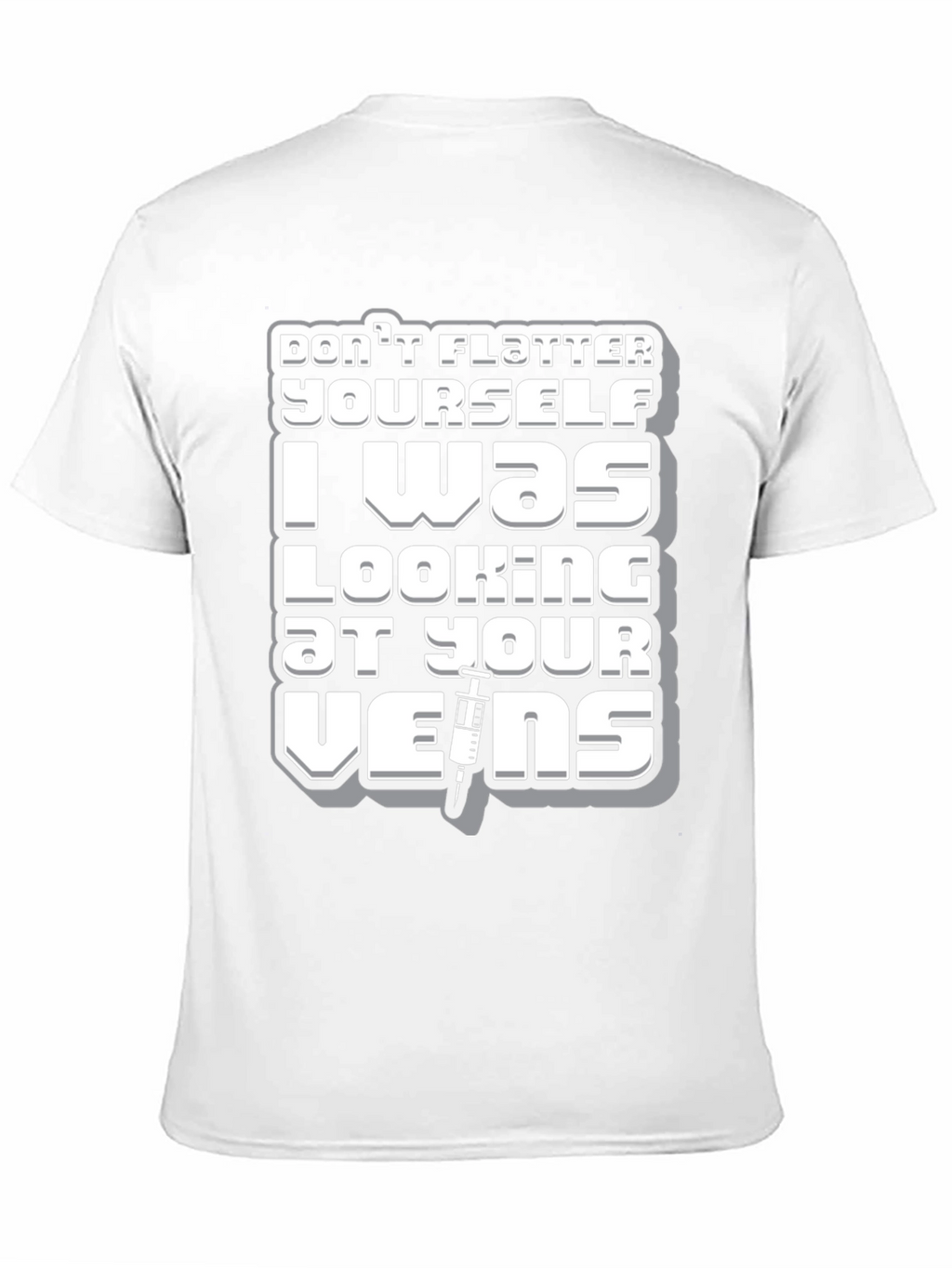Funny Nurse/Doctor Vein T-Shirt - Black