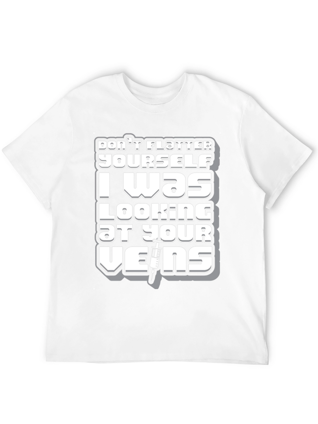 Funny Nurse/Doctor Vein T-Shirt - Black