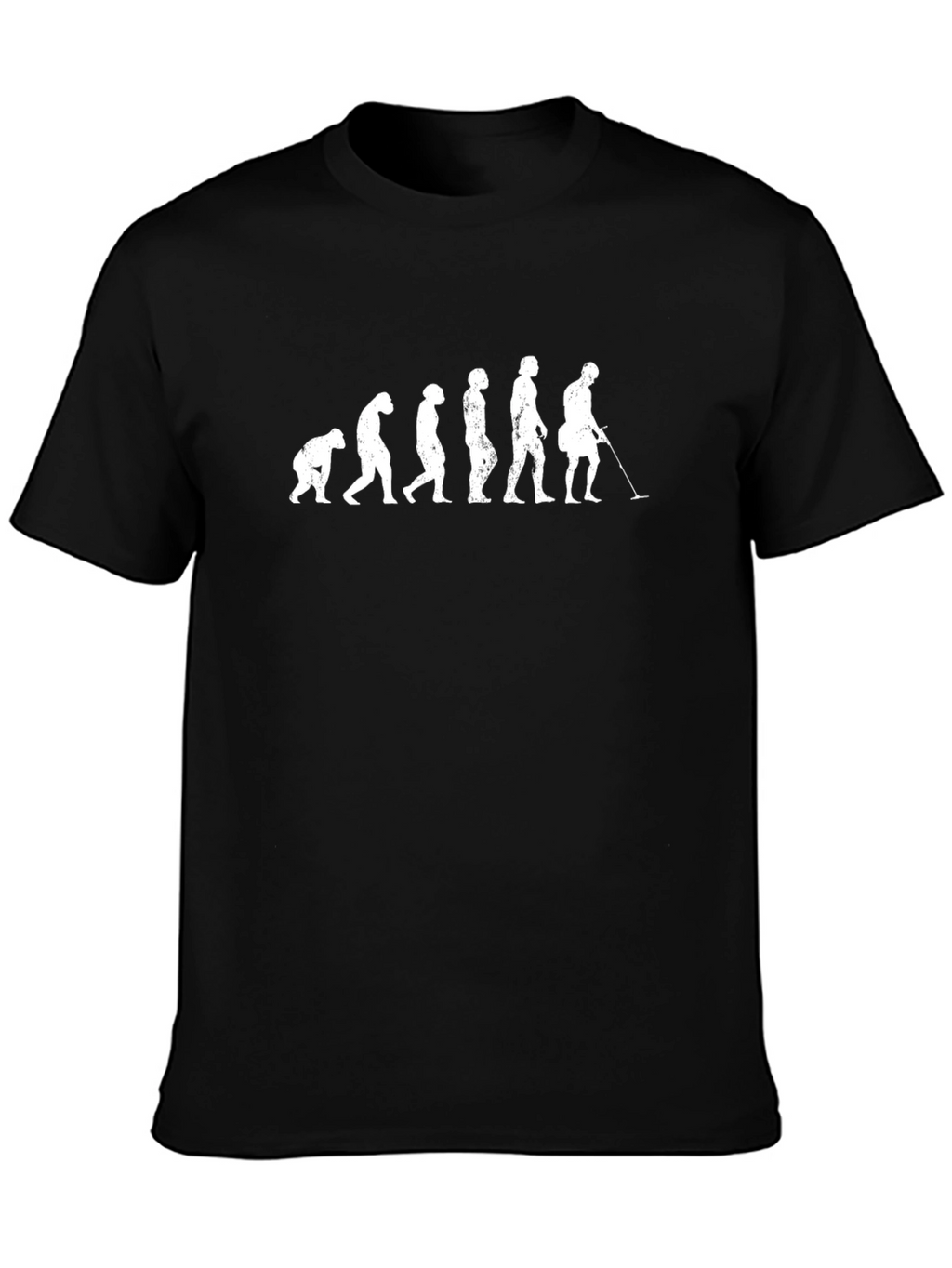 Evolution of Man Golf T-Shirt