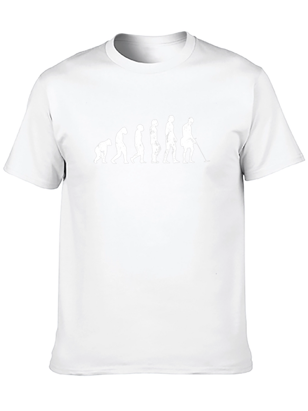 Evolution of Man Golf T-Shirt