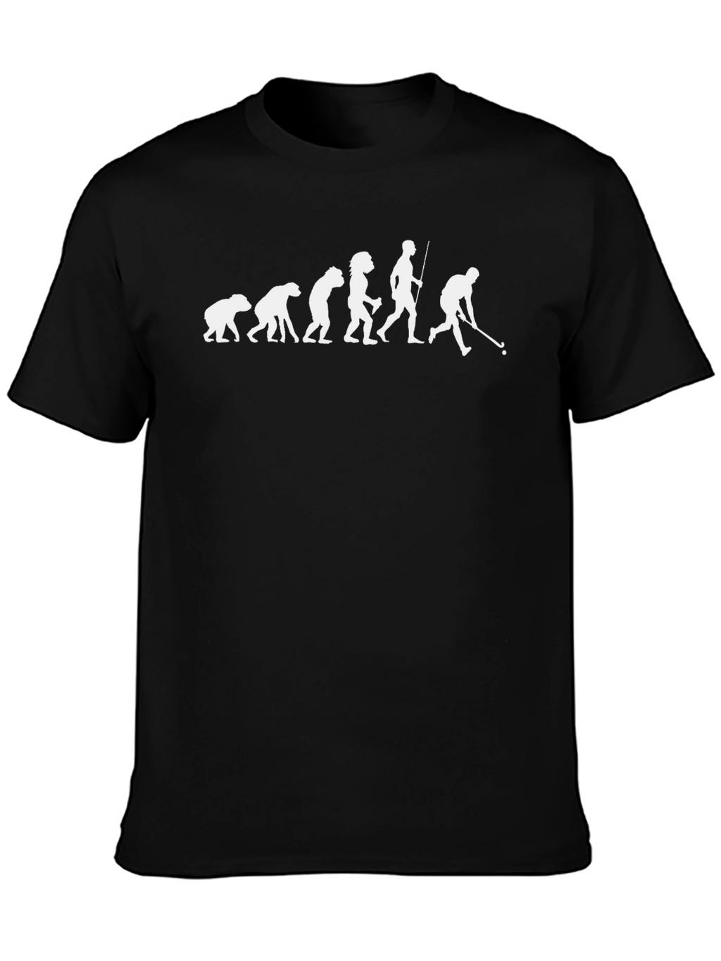 Evolution of Hockey T-Shirt - Black